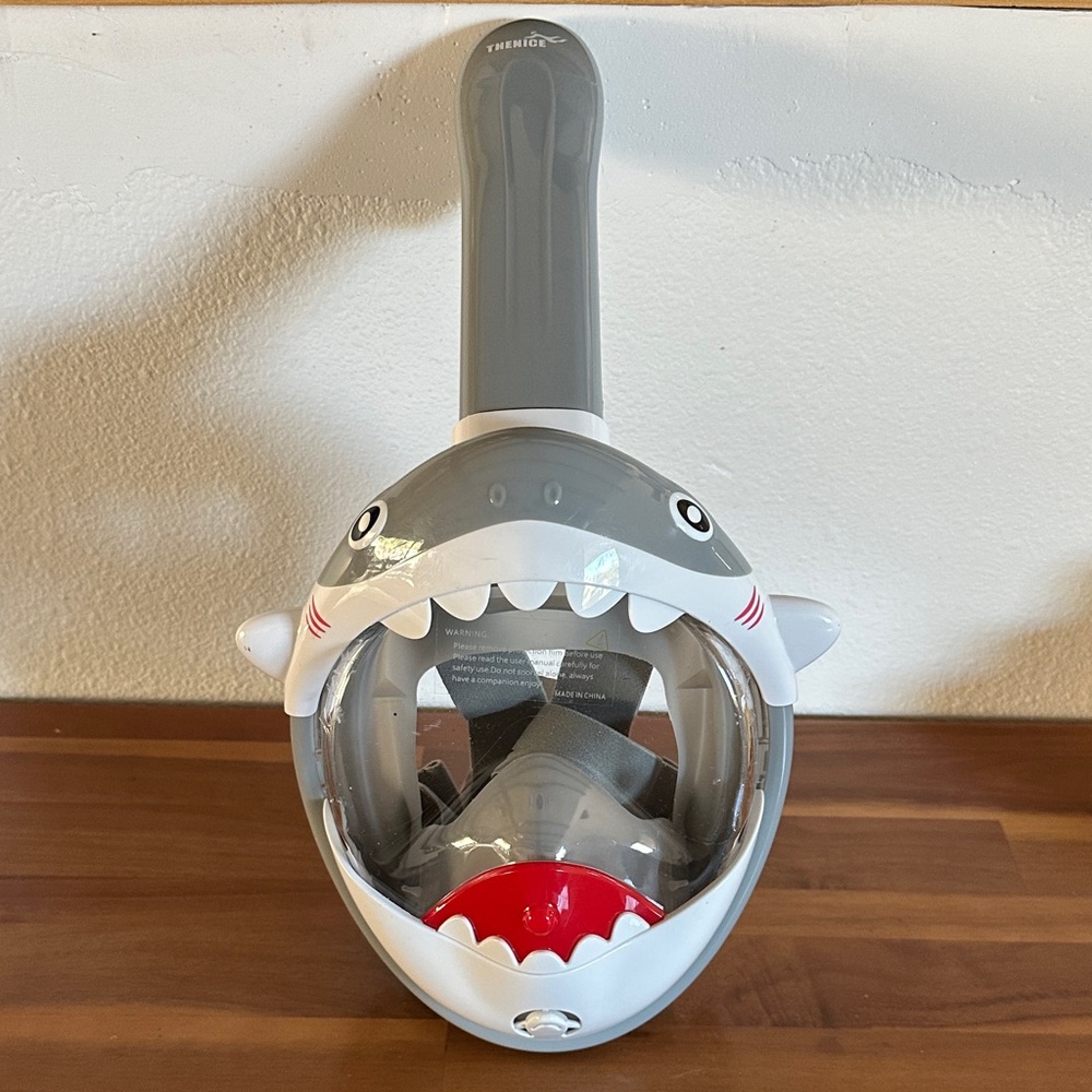 Shark Full Face Snorkel Mask